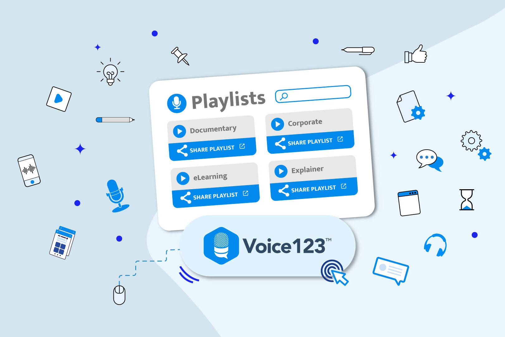 Voice123 samples